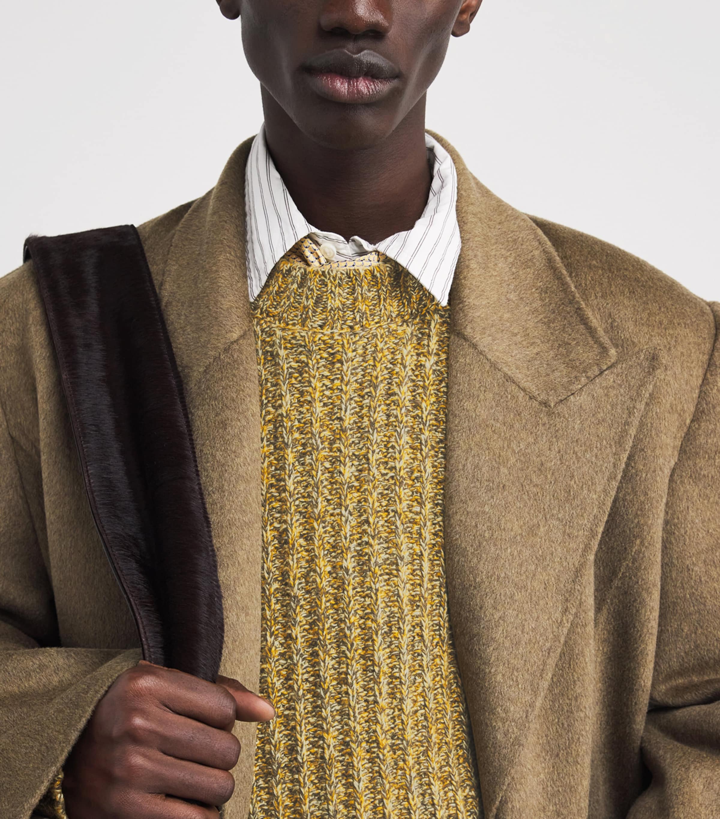 Flecked Wool Sweater HARVEST MELANGE Image 6