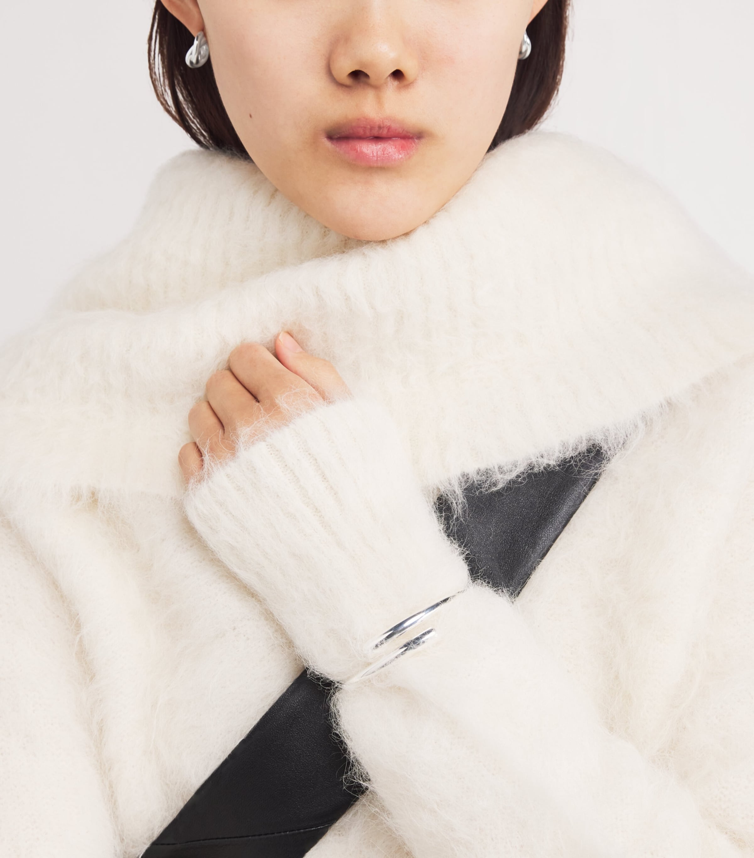 Sterling Silver The Olga Bangle SILVER Image 2