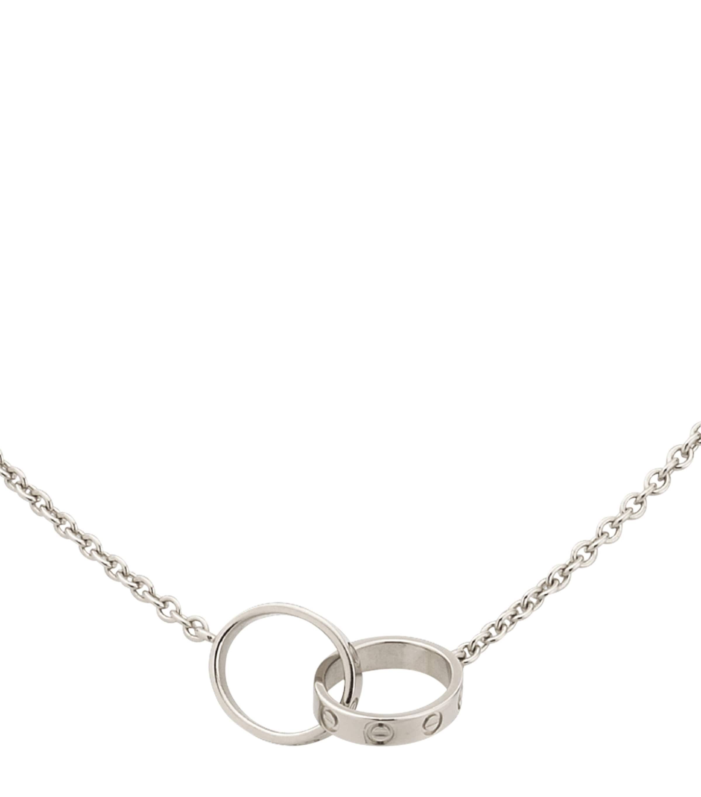 Cartier White Gold LOVE Necklace White Gold Image 5