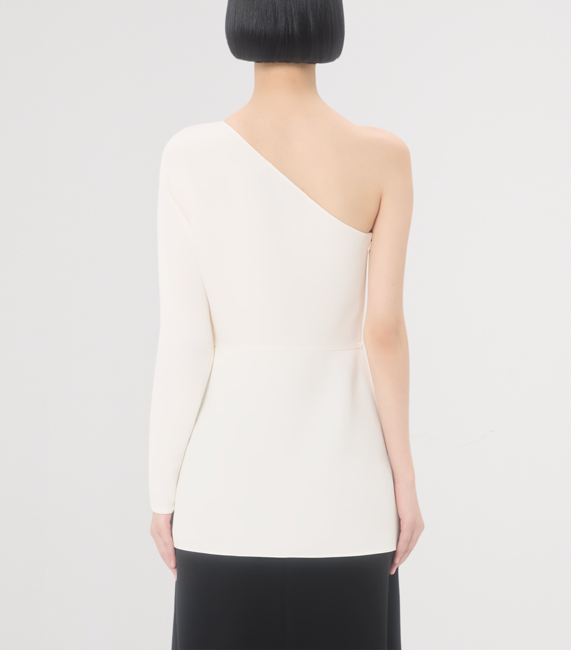 Valentino Womens Silk Asymmetric Top Image 4