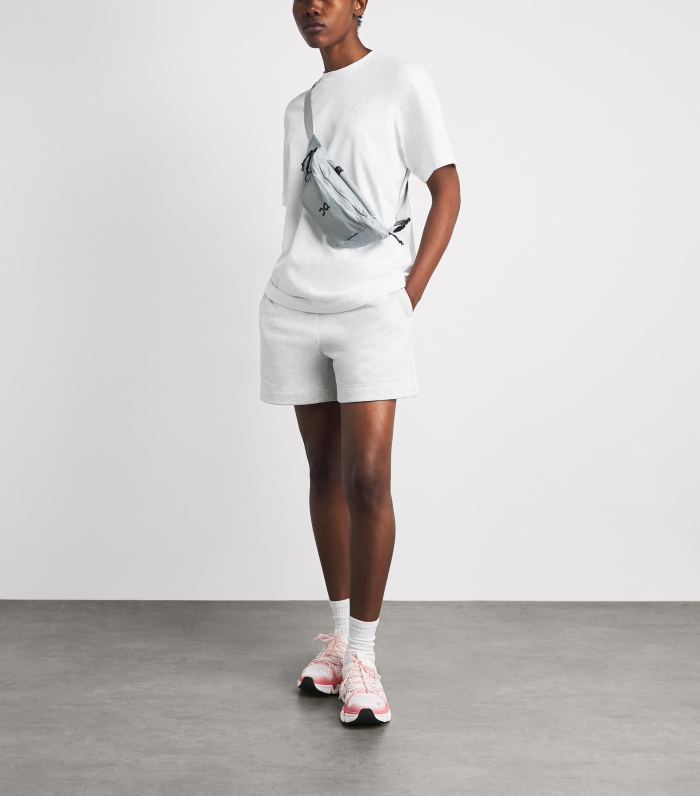 On Womens Cloud X Tempo Trainers Ivory | Camellia Image 2