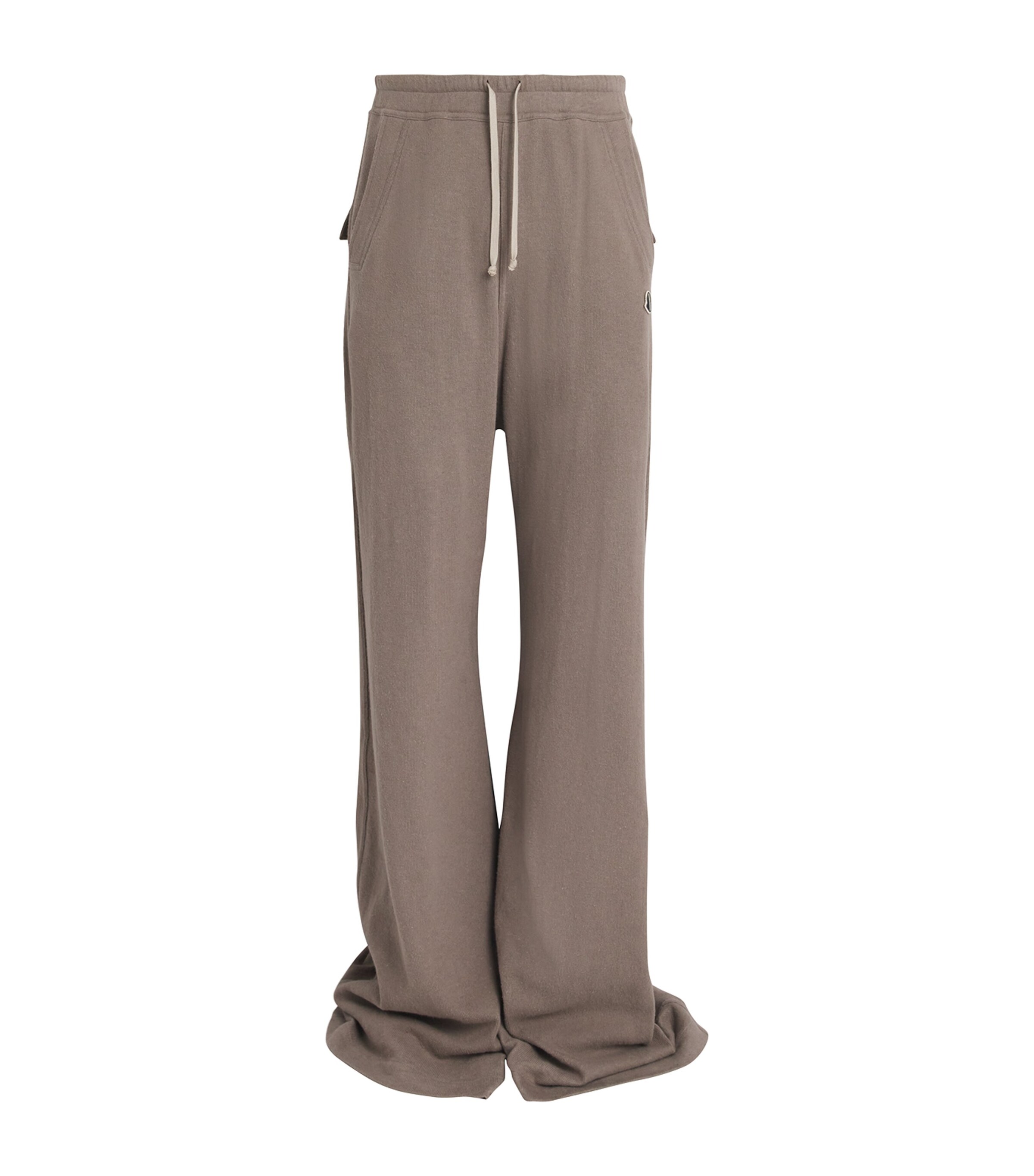 x Moncler Cotton Wide-Leg Trousers 25U/DUST Image 1