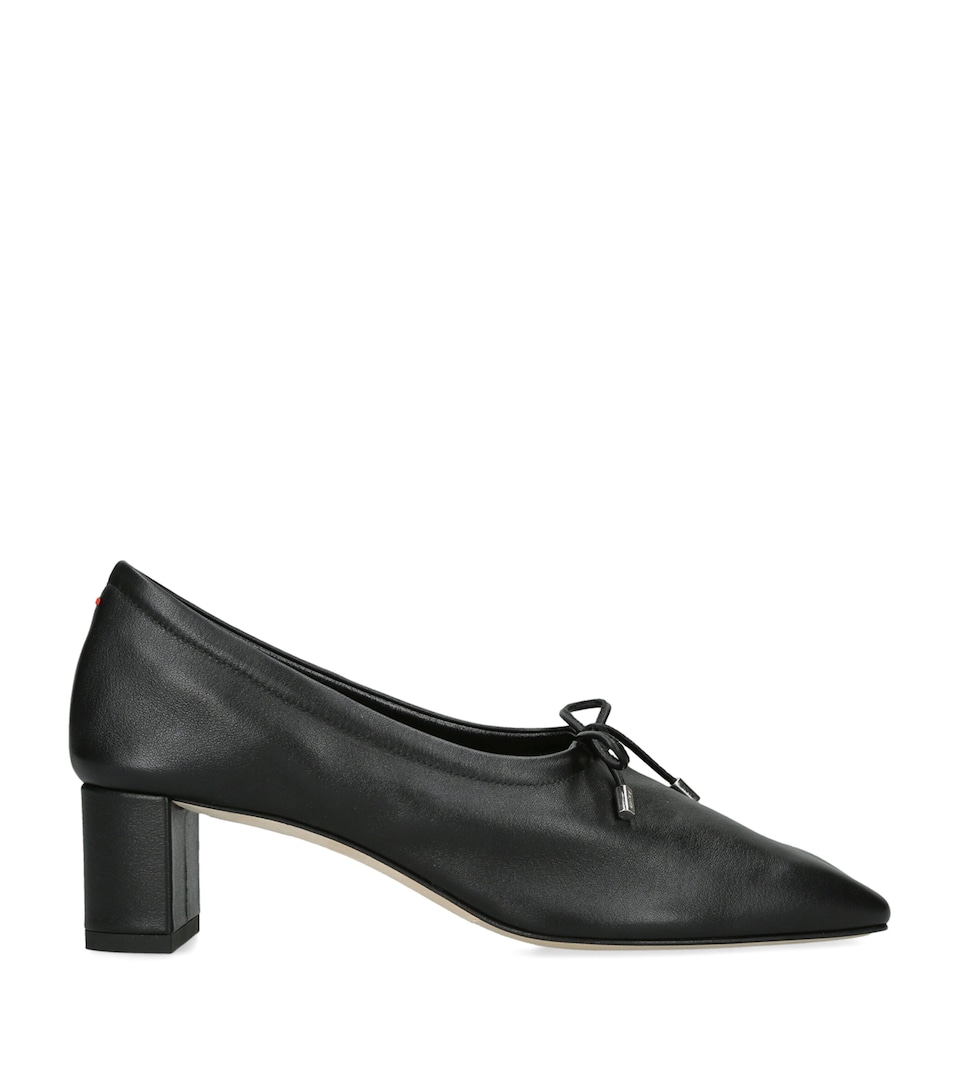 aeyde Leather Narissa Pumps 45 Black