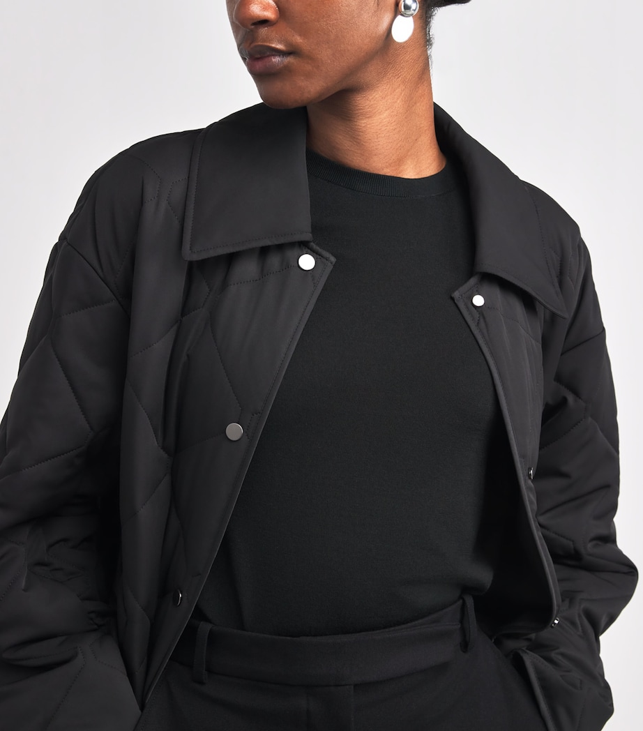 Wool Long-Sleeve T-Shirt BLACK Image 6