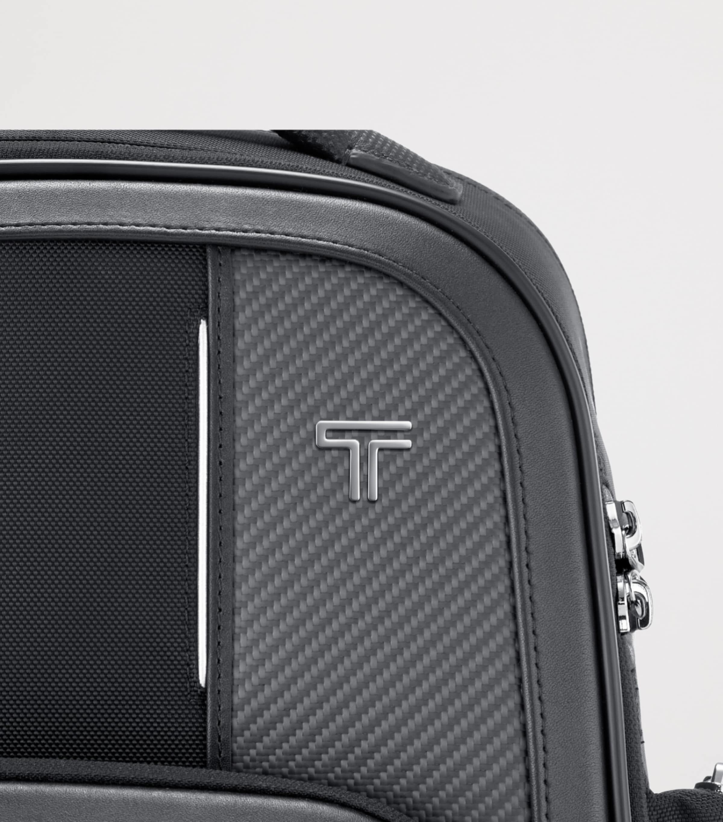 Tumi Leather Arrivé Barker Backpack Black Image 8