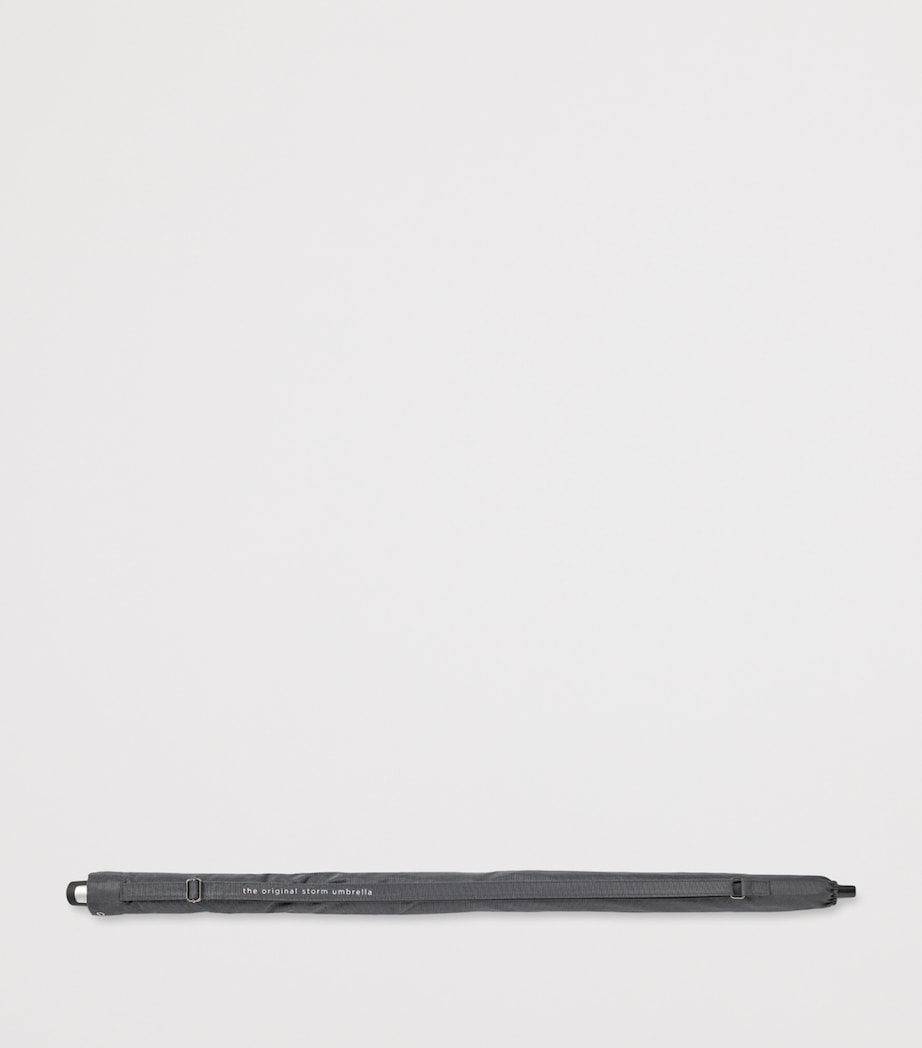 Windproof Semi-Automatic Umbrella MIDNIGHT BLUE Image 3