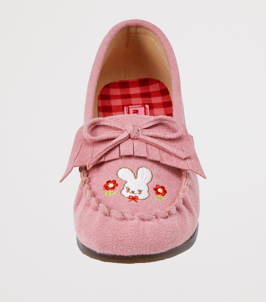 Miki House Embroidered Loafers Image 4