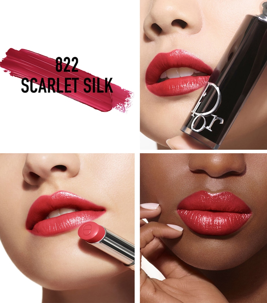 Dior Addict Shine Refillable Lipstick 758 LADY RED Image 2