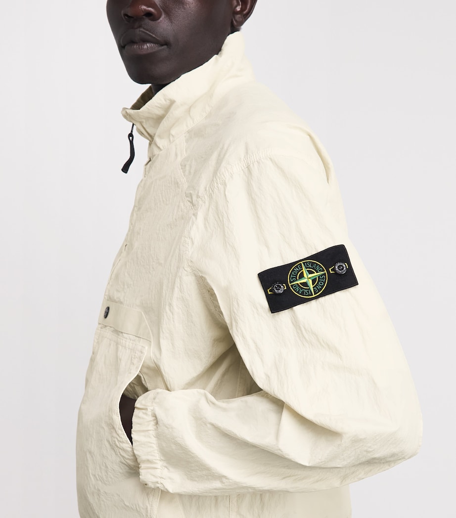 Stone Island Mens Warp Nylon Ribbed Jacket Image 3