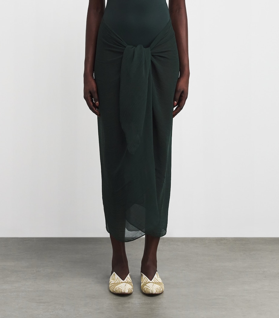 Santorini Sarong IVY GREEN Image 3