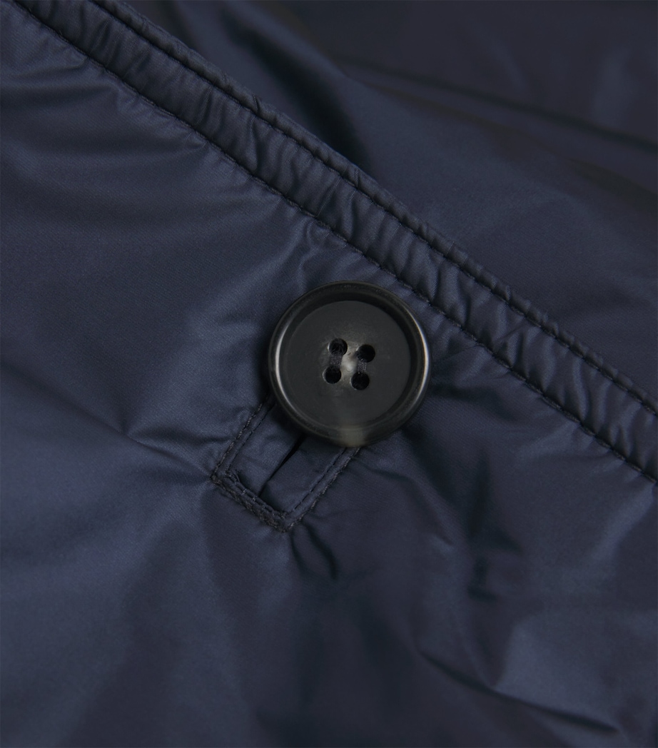 Padded Belted Jacket 012 MIDNIGHT BLUE Image 5