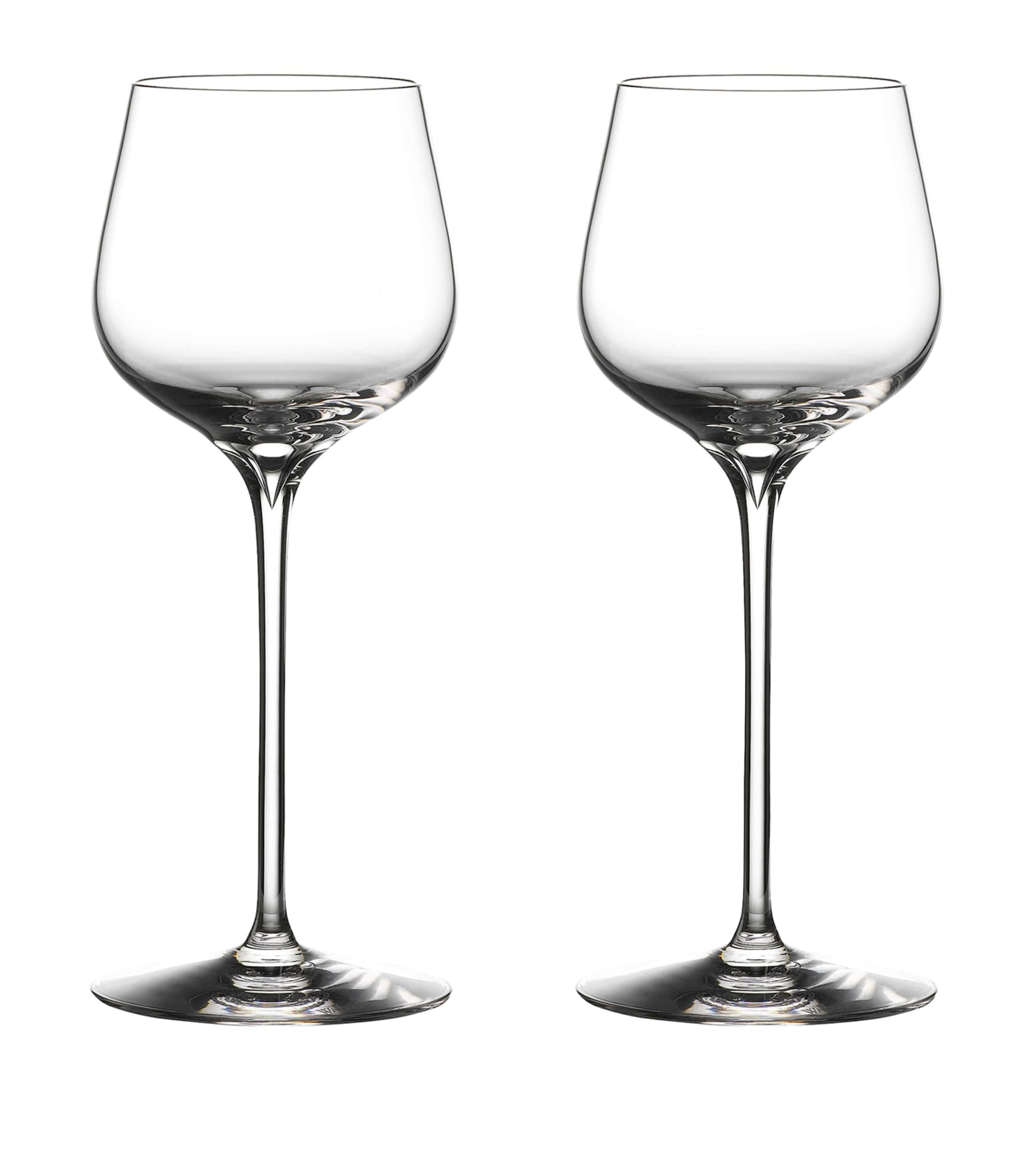 Waterford Set Of 2 Elegance Dessert Wine Glasses In Transparent