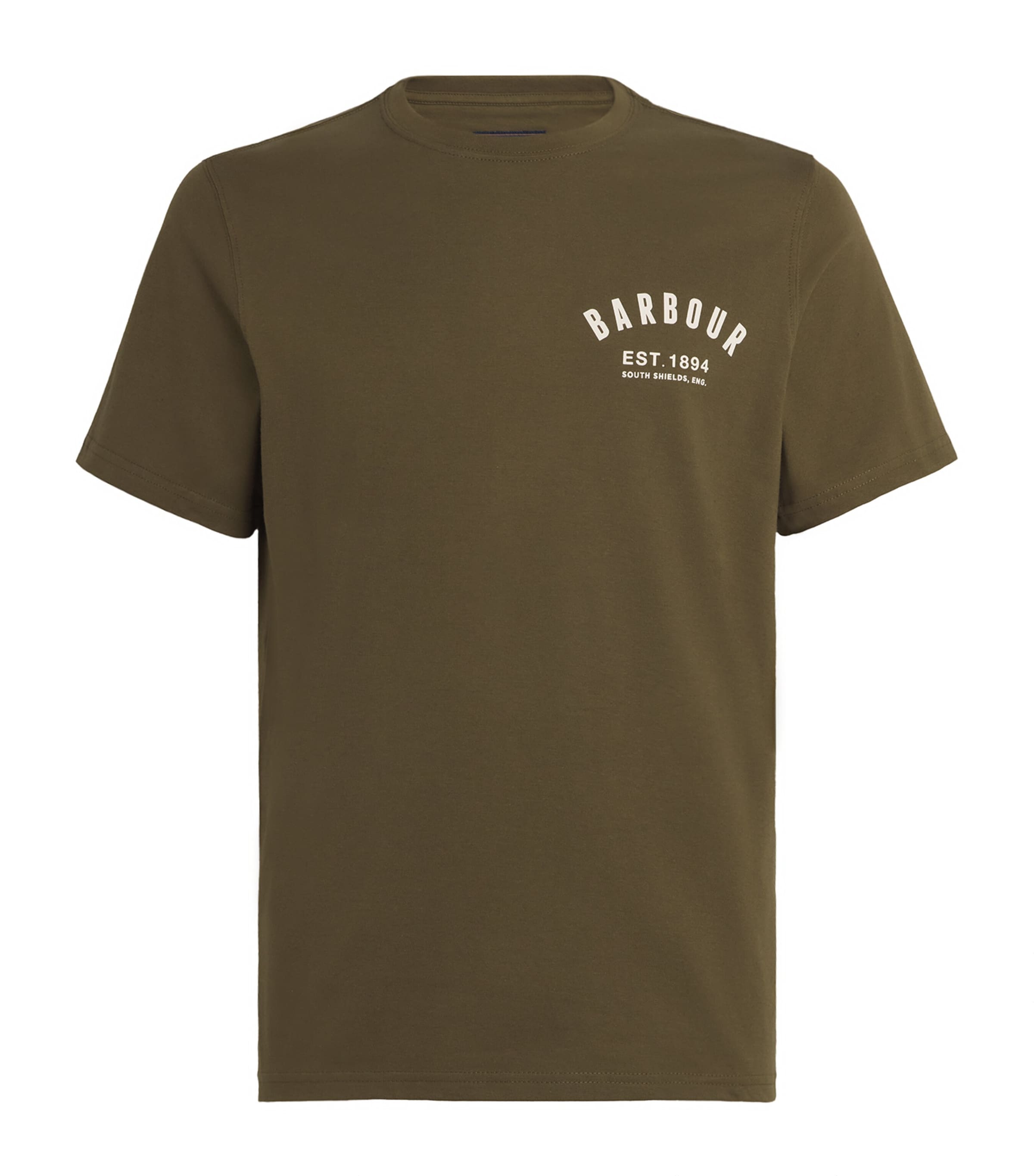 BARBOUR COTTON PREPPY LOGO T-SHIRT