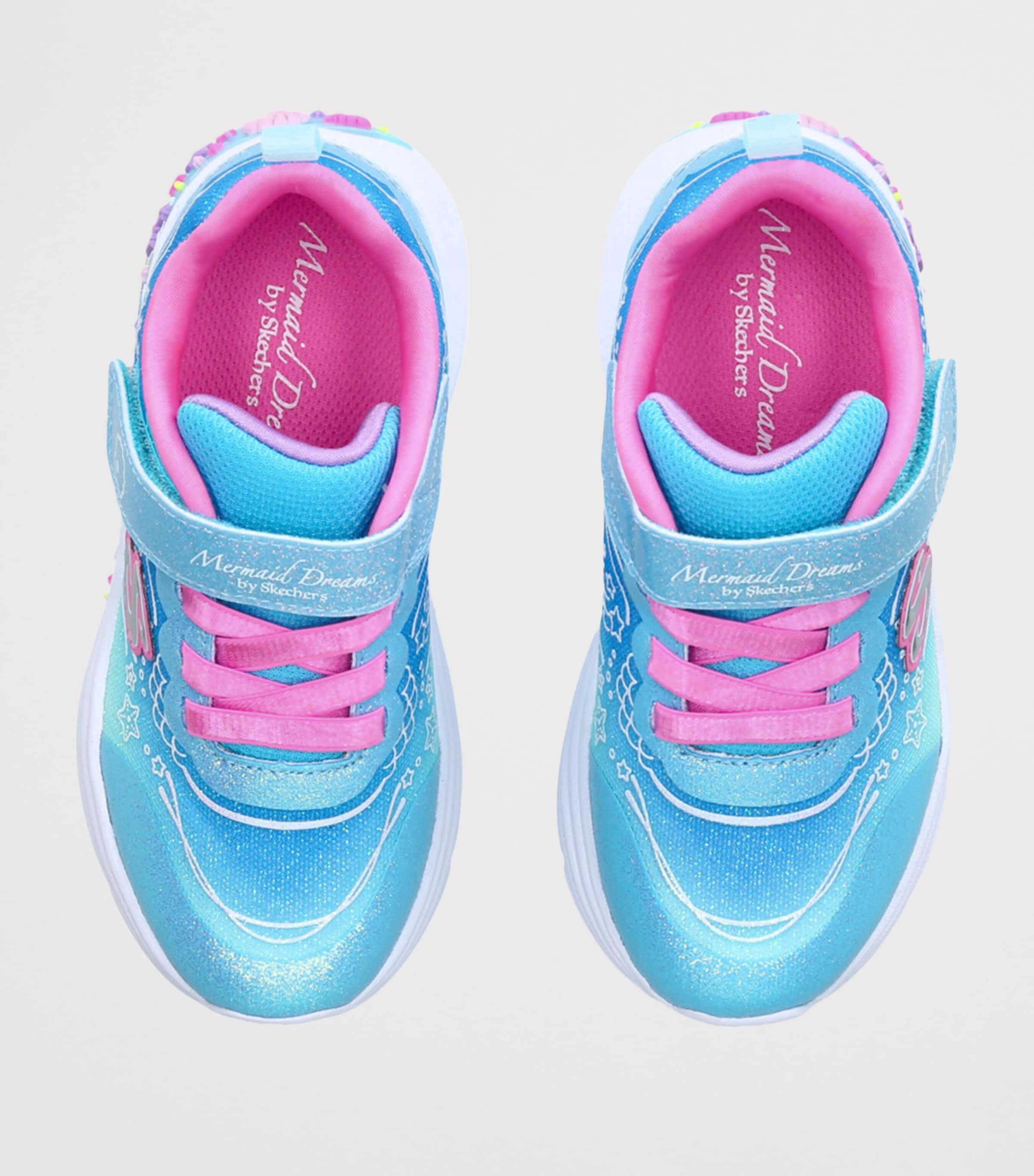 Mermaid Dreams Sneakers PALE BLUE Image 4