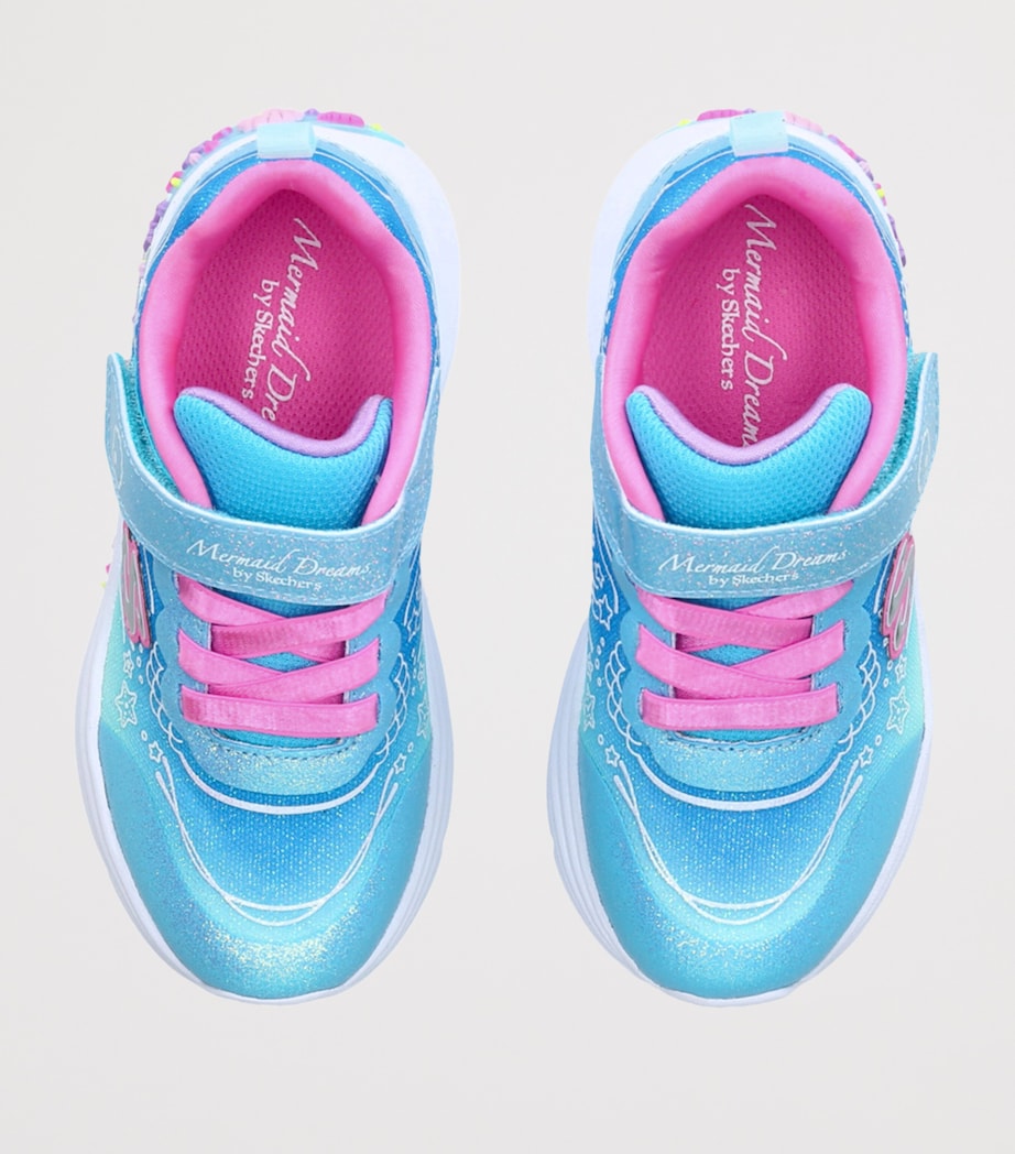 Mermaid Dreams Sneakers PALE BLUE Image 4
