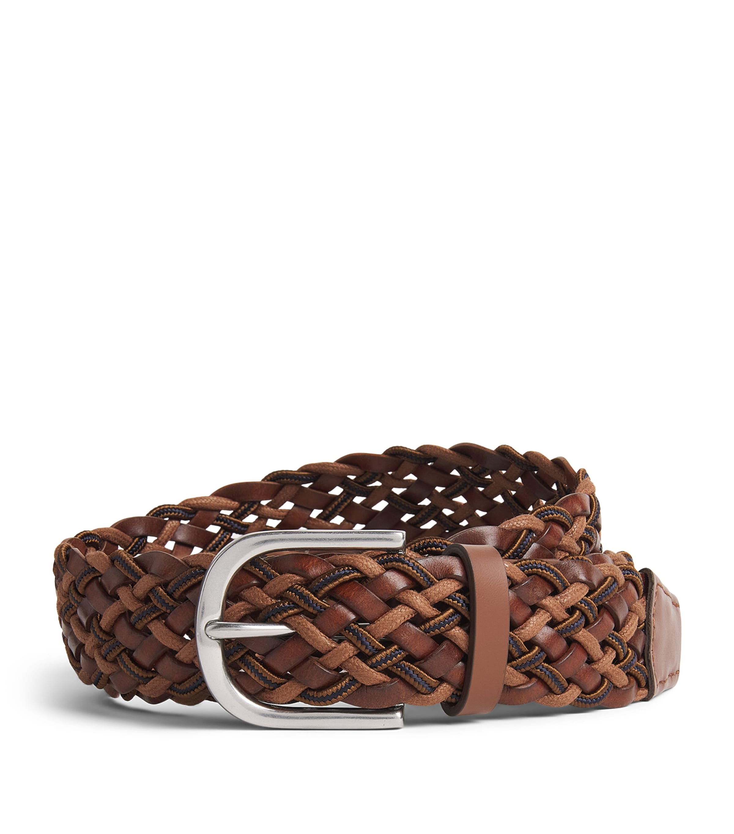 Paul Smith Leather Braided Belt Image 1
