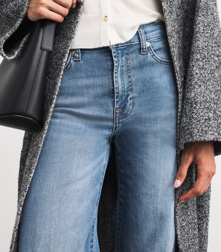 Modern Dojo Soho Flared Jeans LIGHT BLUE Image 6