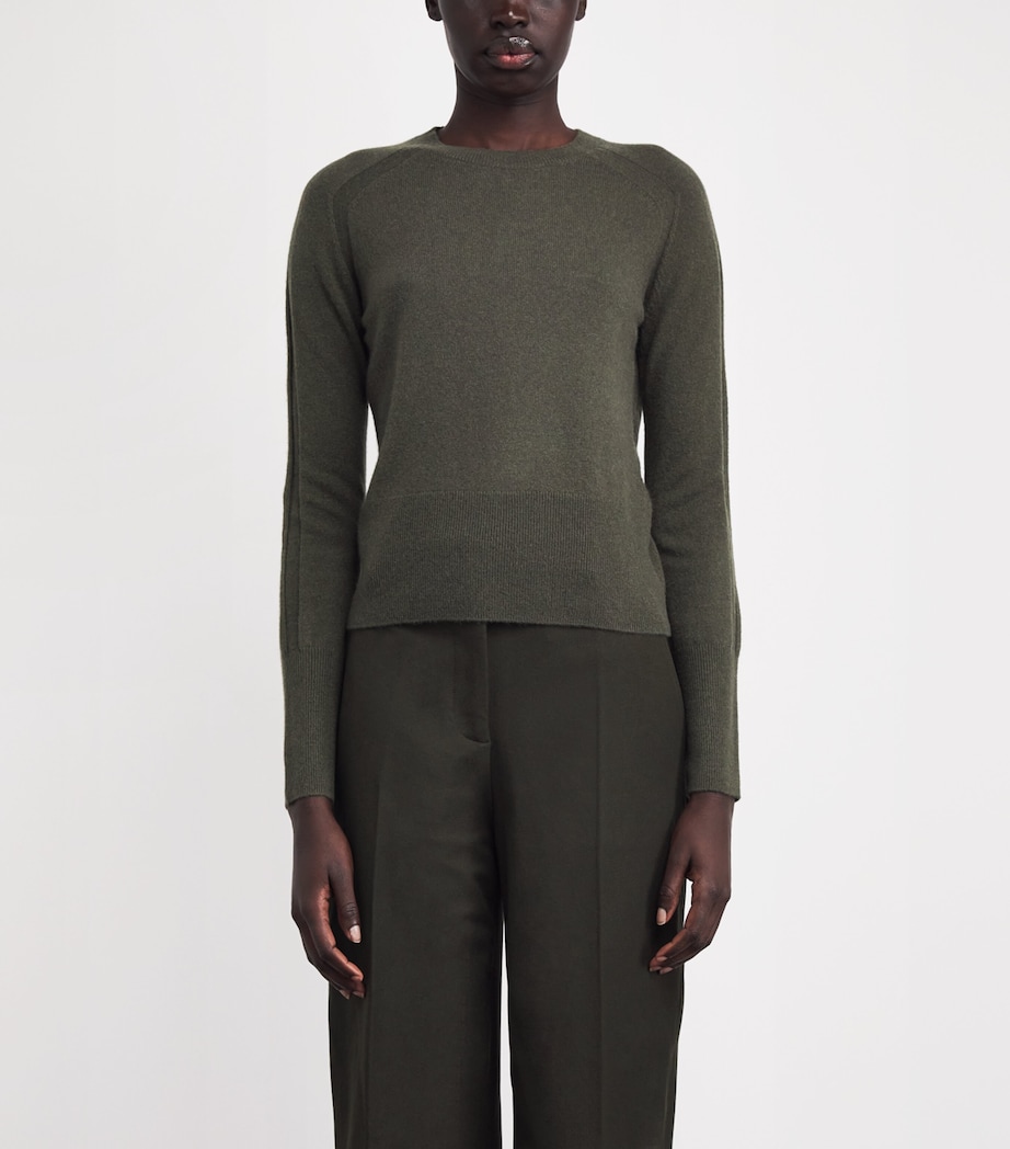 Cashmere Melby Sweater PALM LEAF Image 3