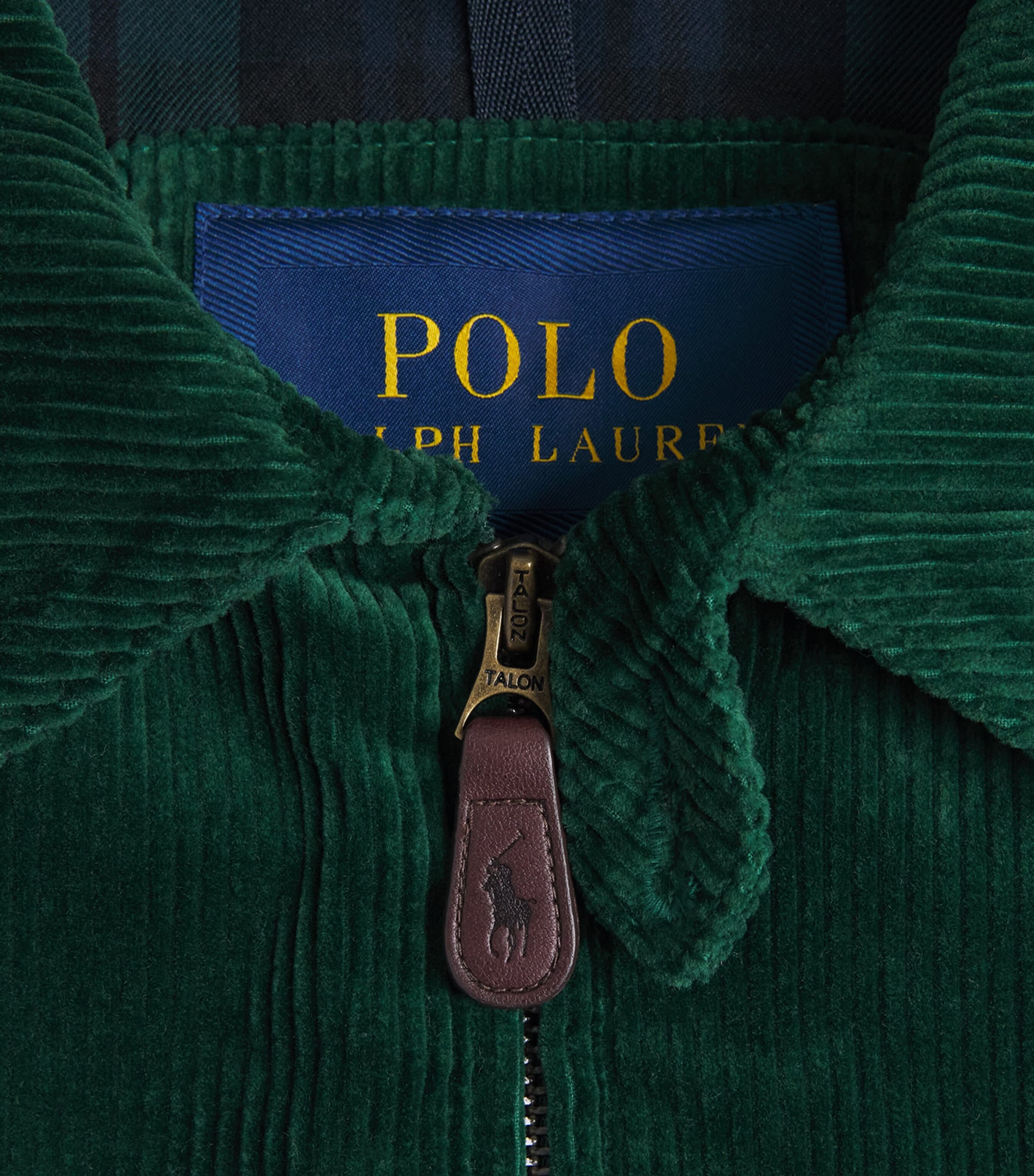 Polo Ralph Lauren Mens Cotton Corduroy Wynton Jacket New Forest Image 6