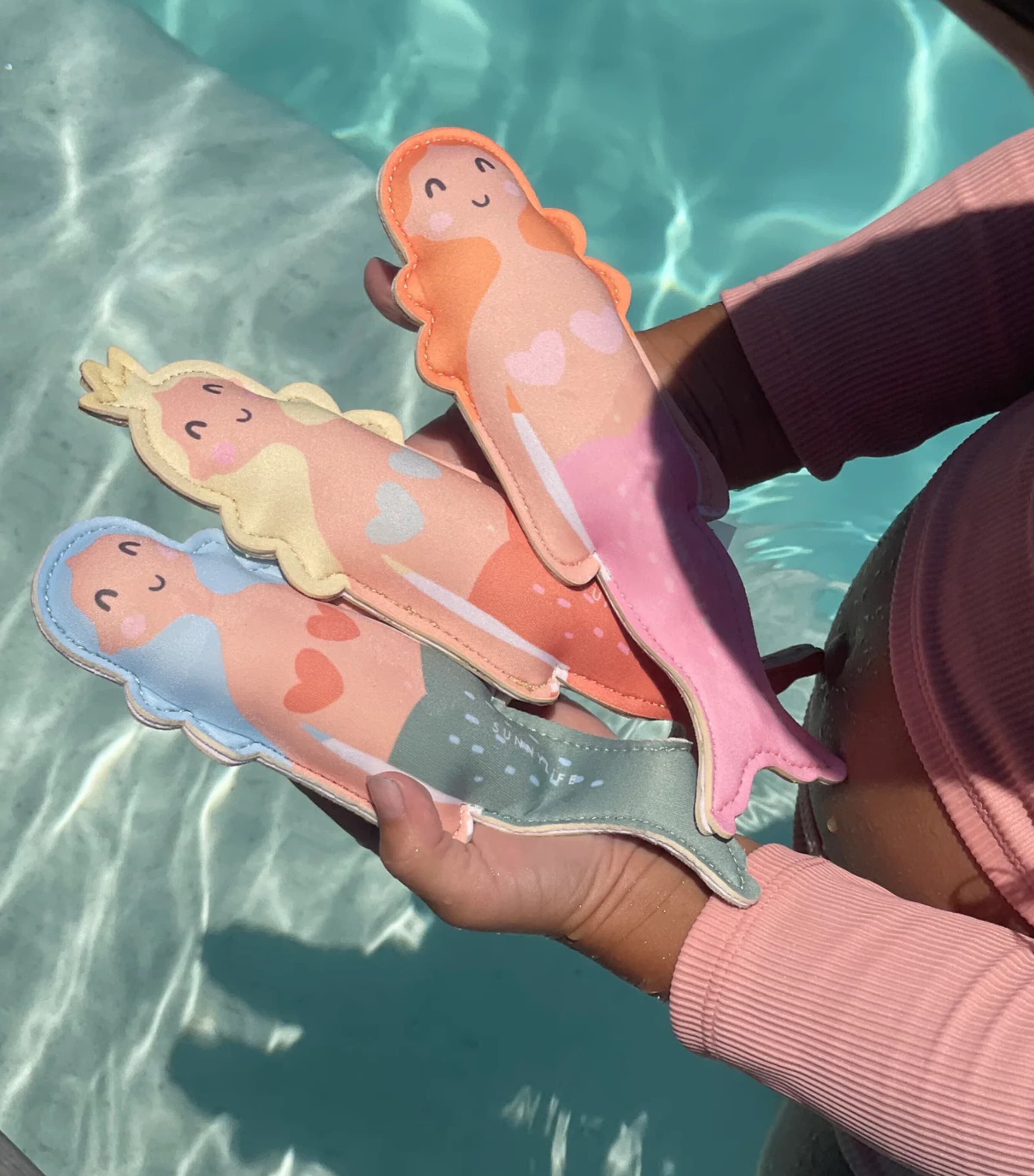 Sunnylife Kids Melody the Mermaid Dive Buddies (Set of 3) Melody The Mermaid Image 2