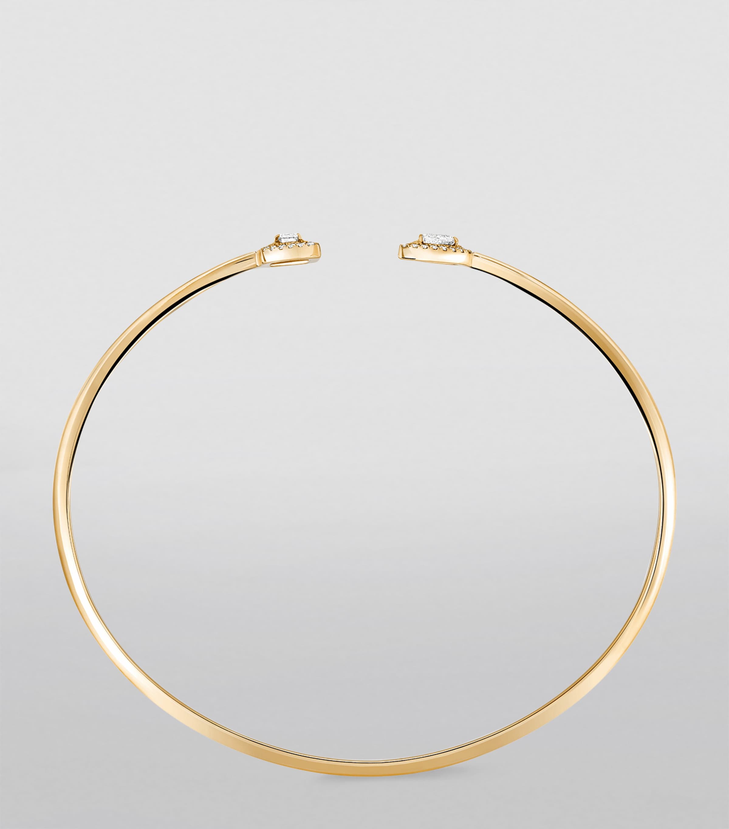 Yellow Gold and Diamond My Twin Bangle YELLOW GOLD Image 2