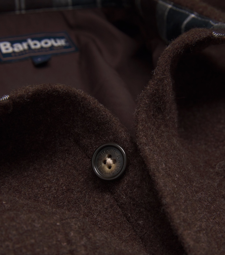 Tailored Marlow Overshirt DARK OAK Image 5