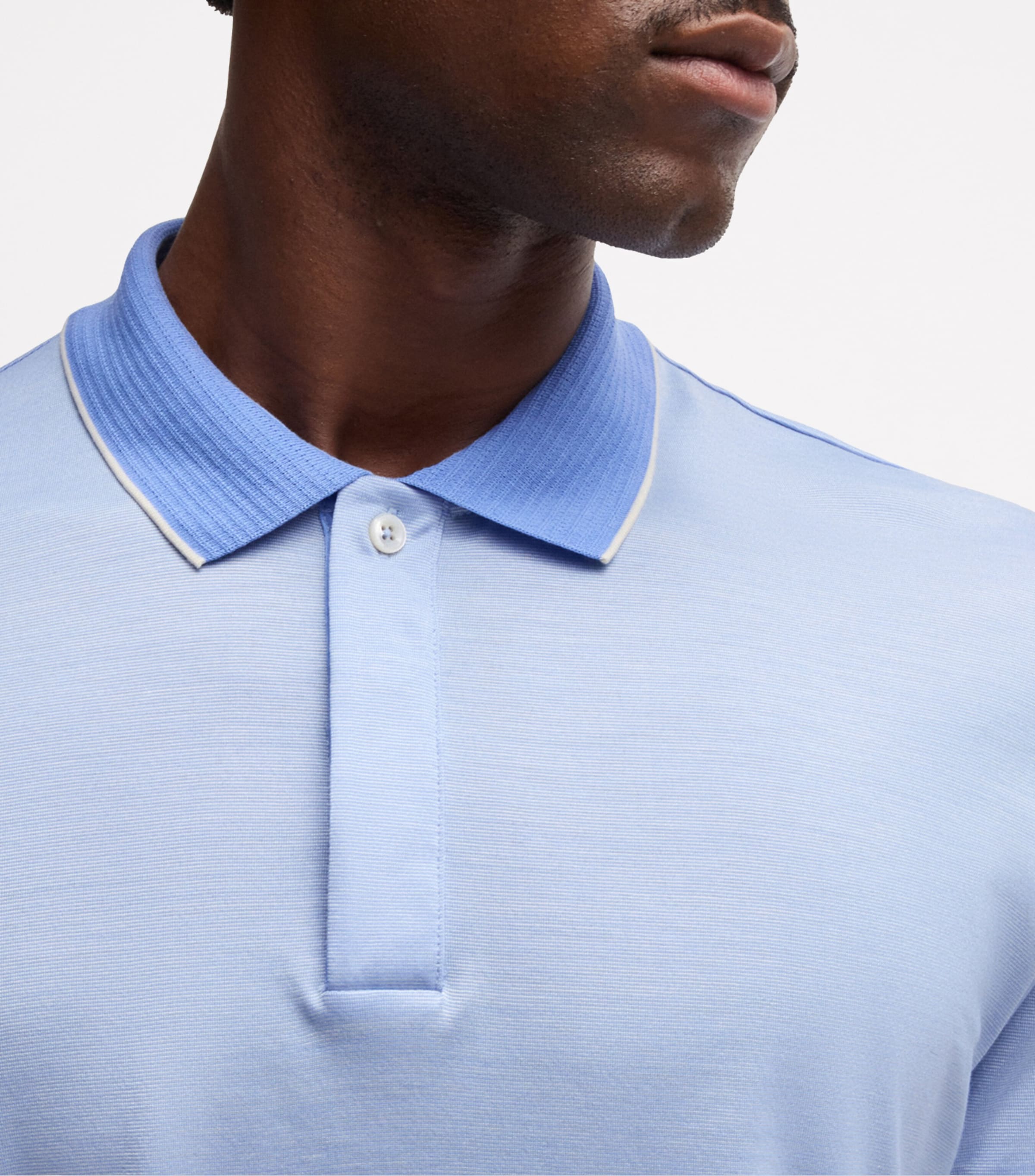 Cotton-Silk Polo Shirt 447 Image 4