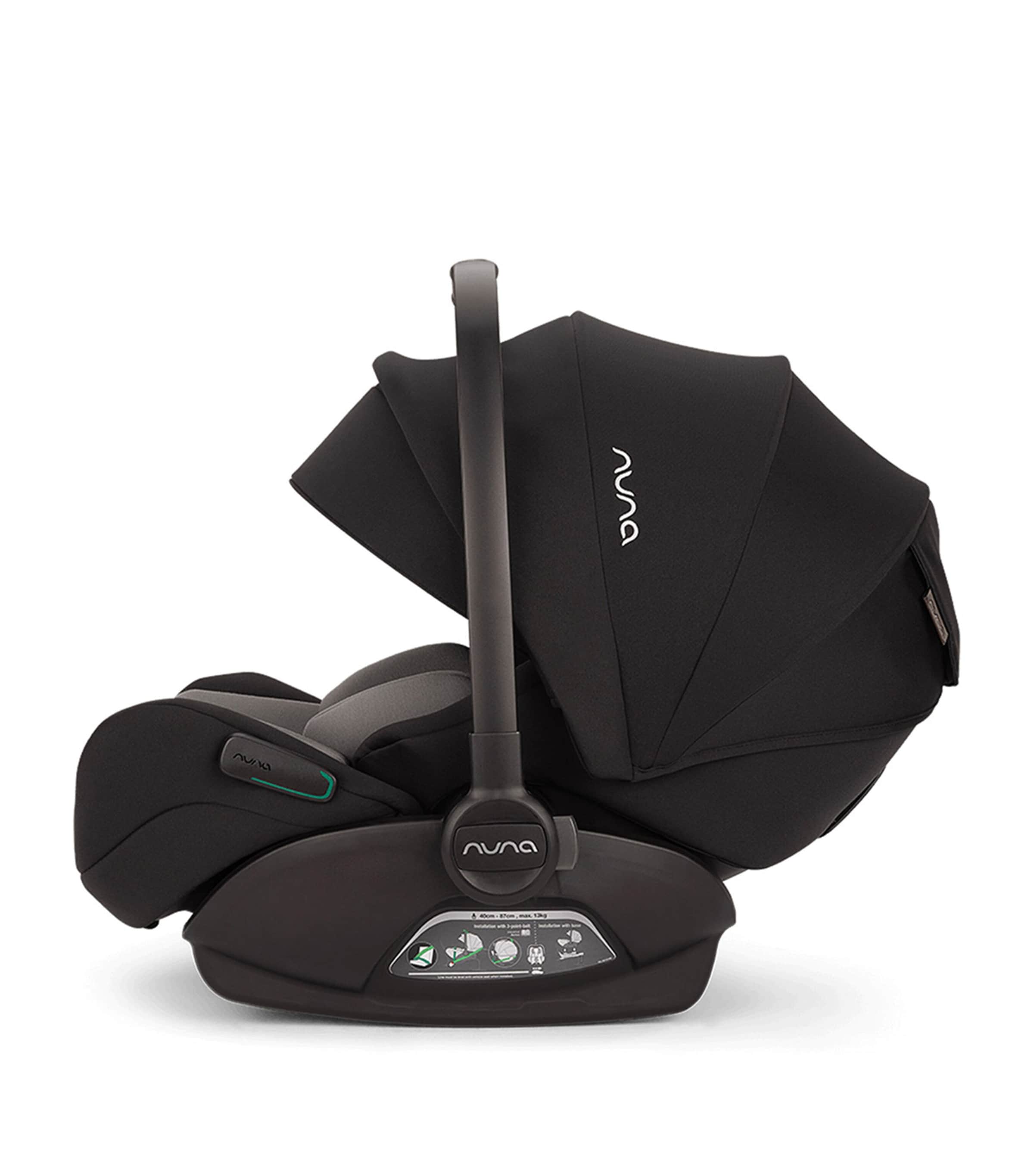 Nuna ARRA Flex Car Seat Caviar Image 2