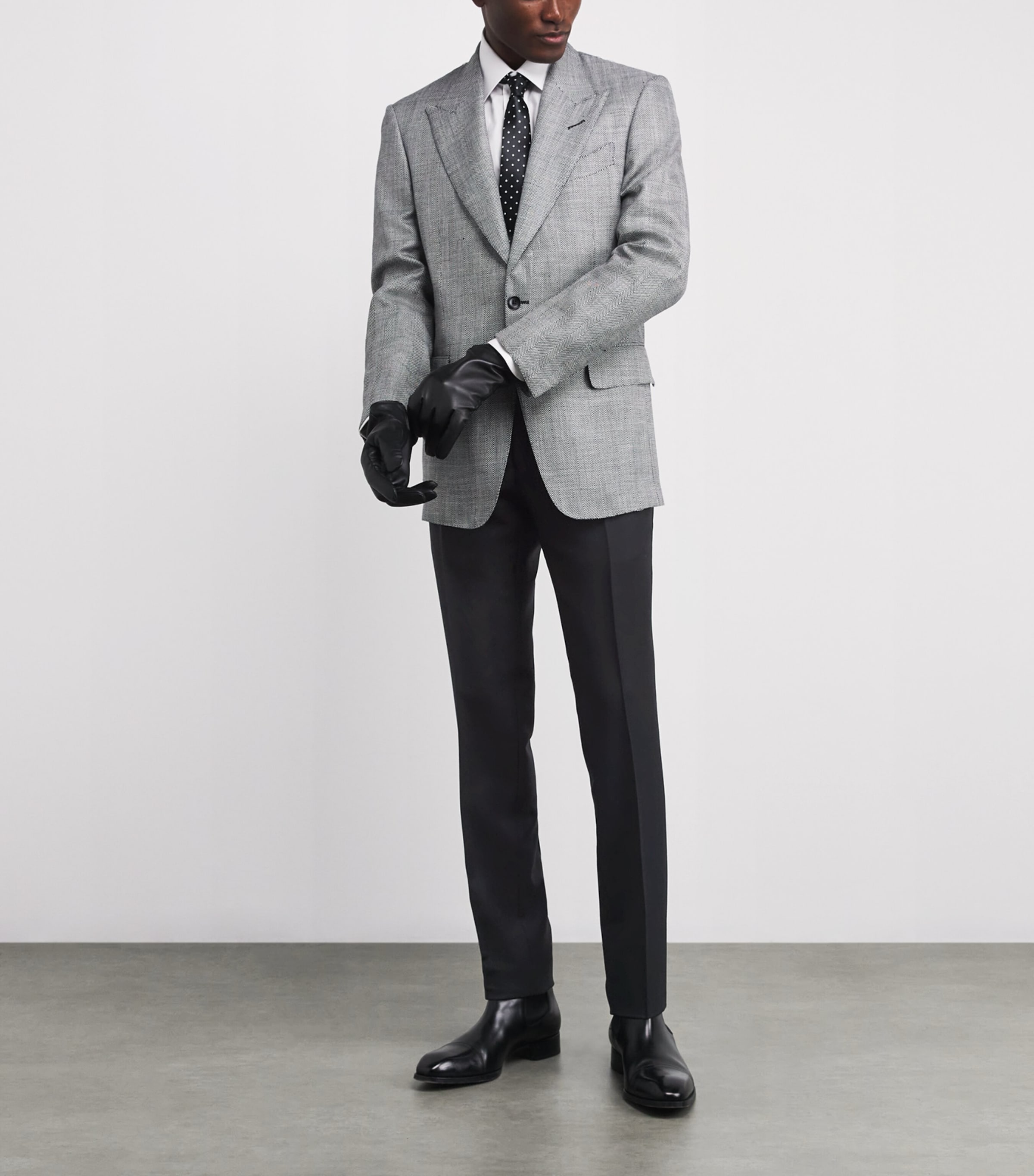 Wool-Mohair Tailored Trousers NAA Image 2