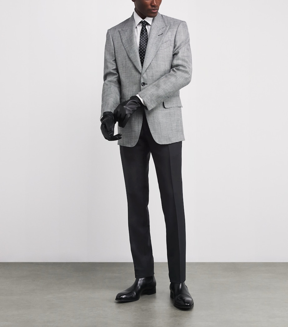 Wool-Mohair Tailored Trousers NAA Image 2