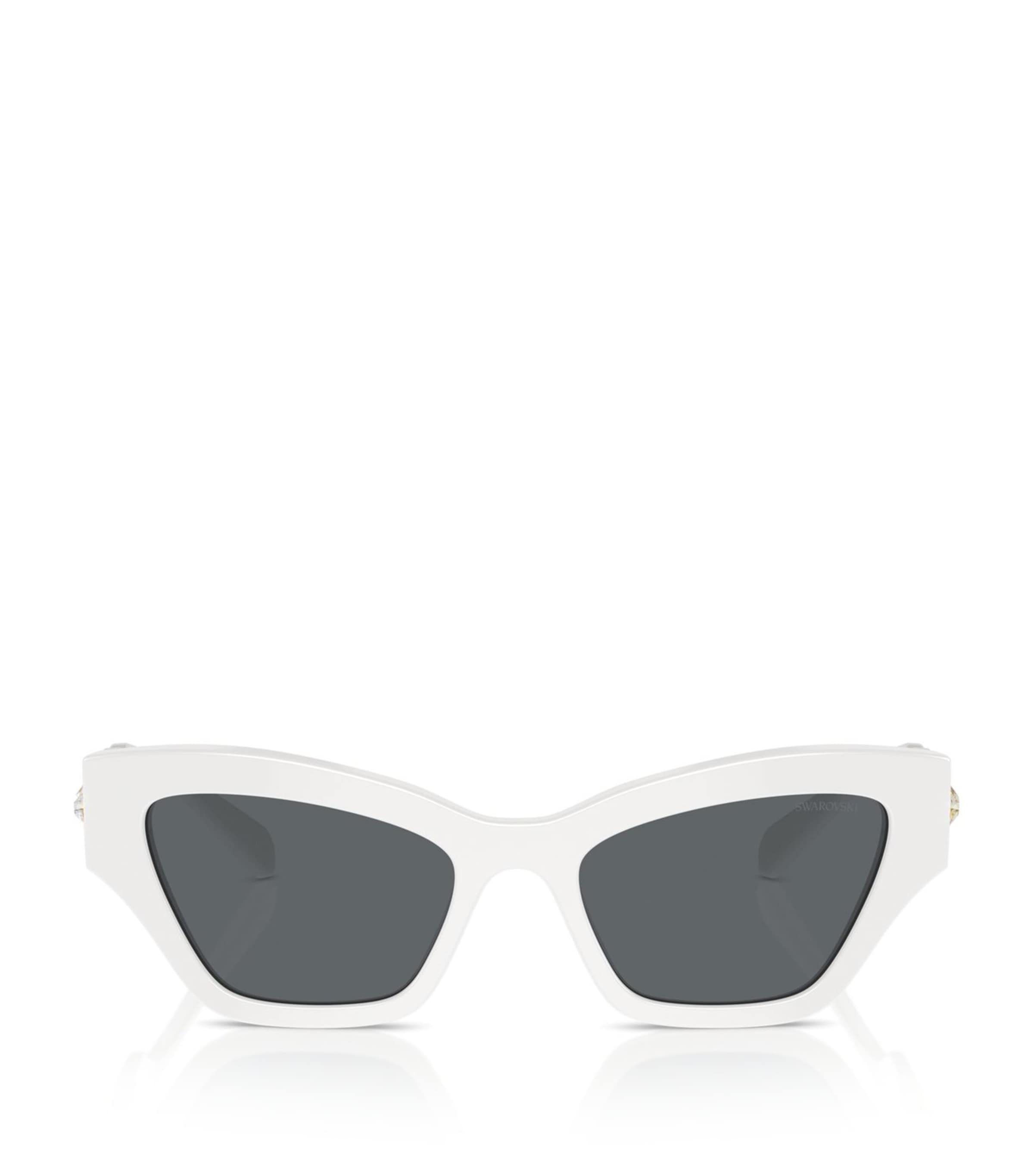 Swarovski Metal Sk6021 Sunglasses In White