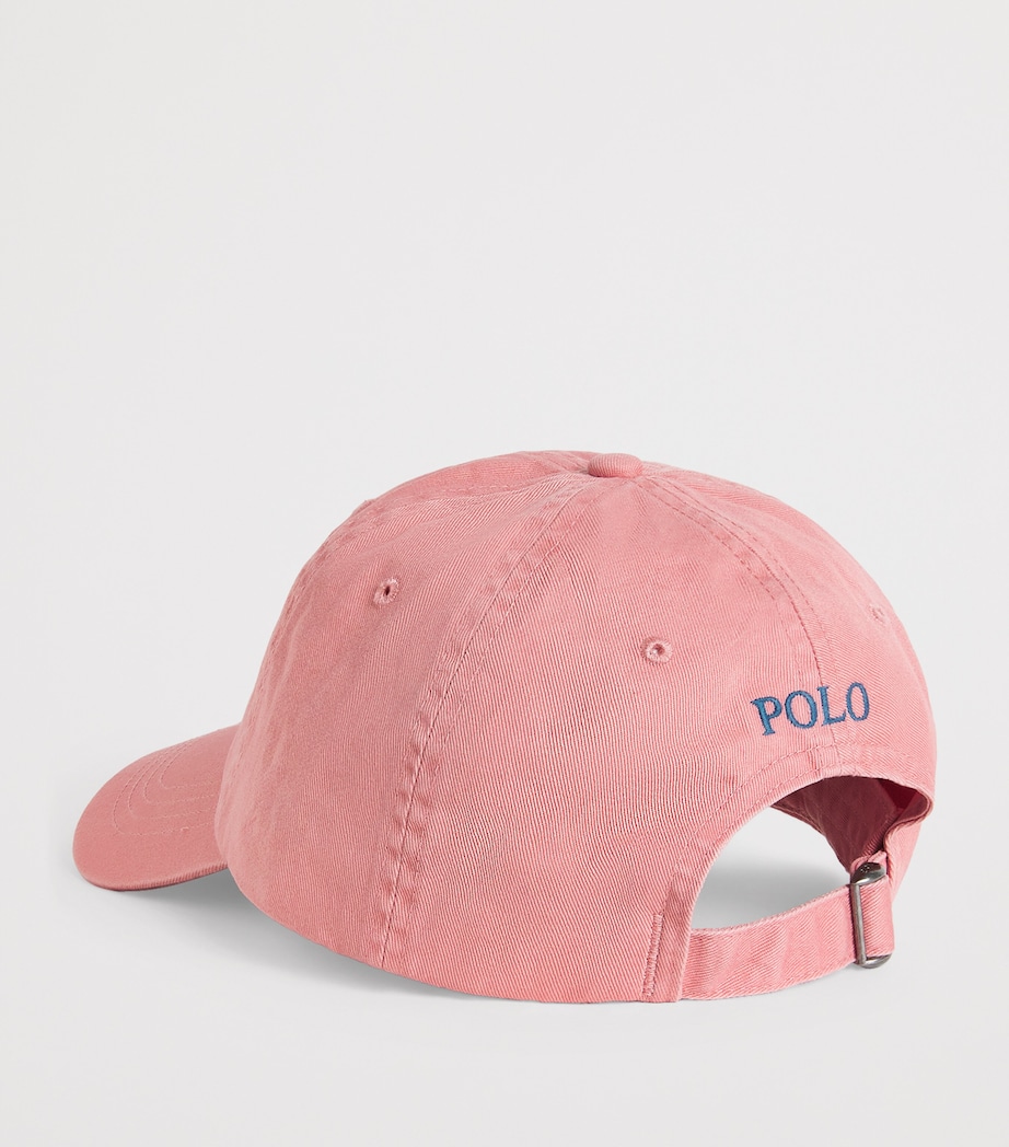 Polo Pony Baseball Cap PINK Image 3