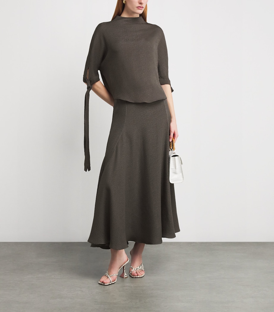 Jacquard Pedernal Top SLATE GREY Image 2