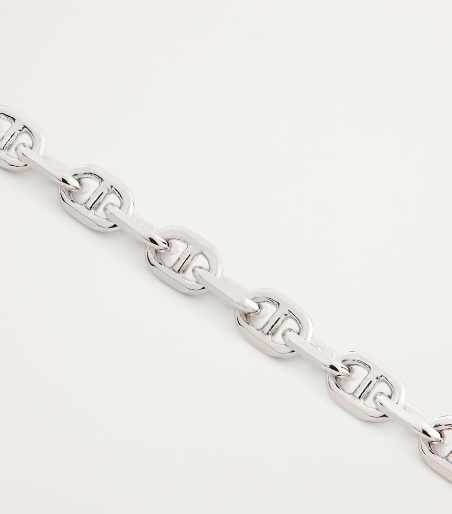 Sterling Silver Cable Bracelet NA Image 3