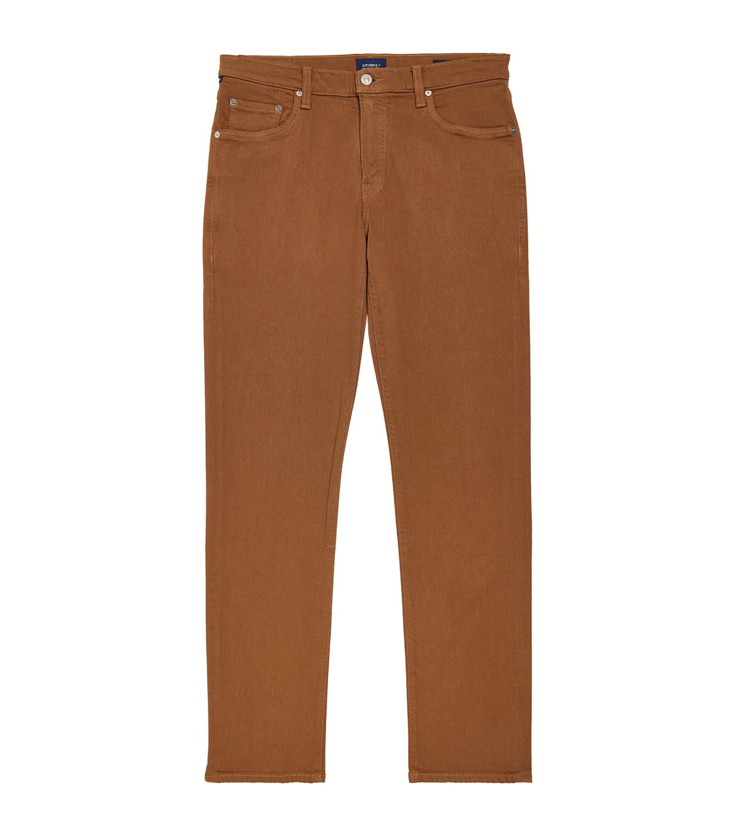 Citizens Of Humanity Gage Slim-straight Chinos In Brown