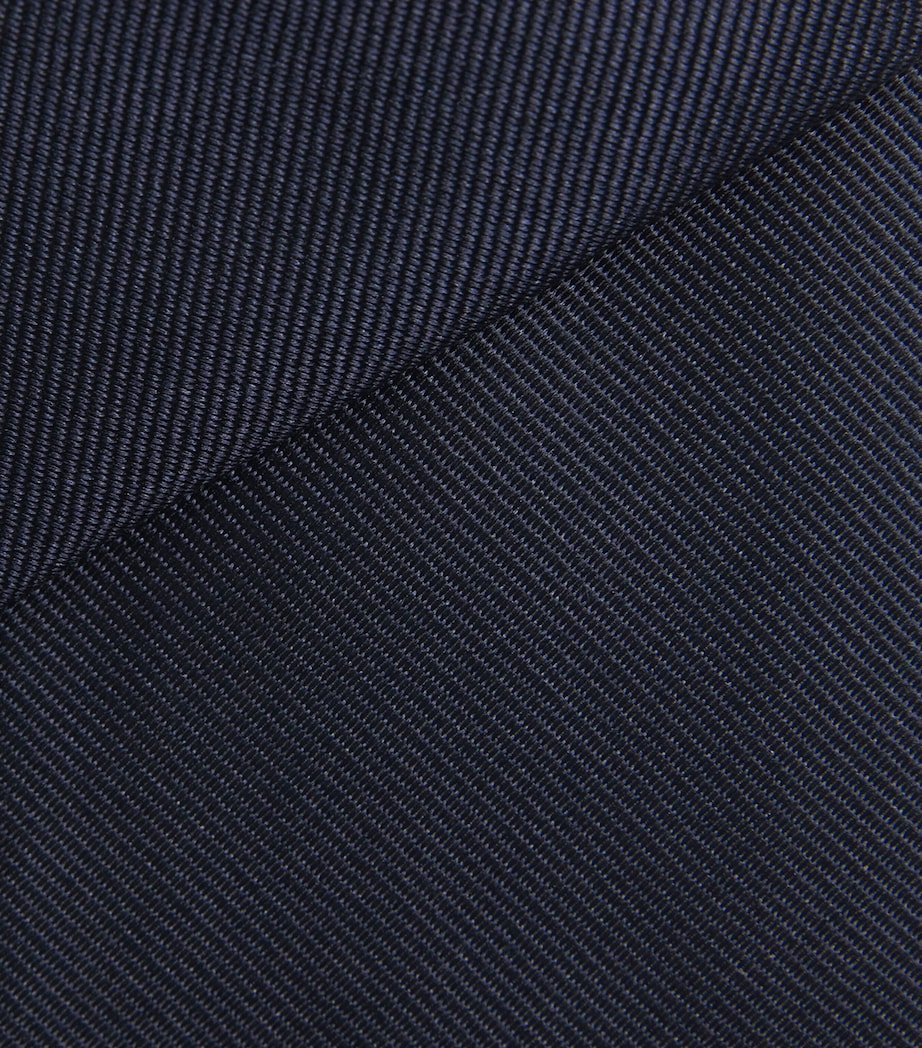 Isaia Silk Woven Tie Image 3
