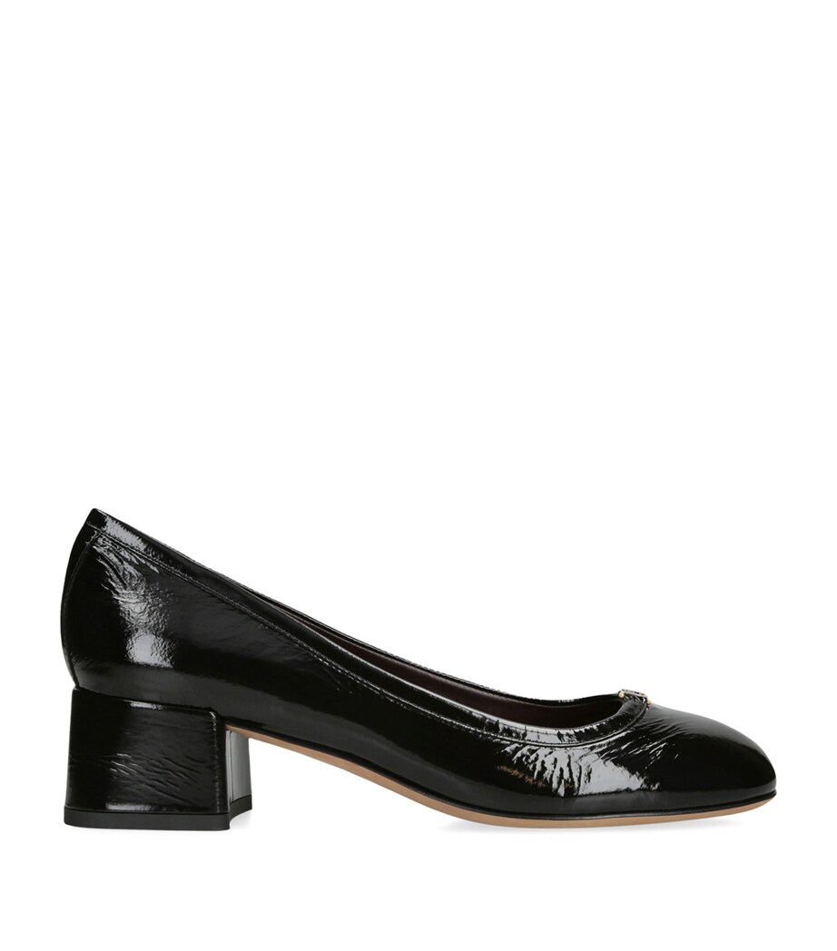 Patent Leather Marcie Pumps 40 BLACK Image 1