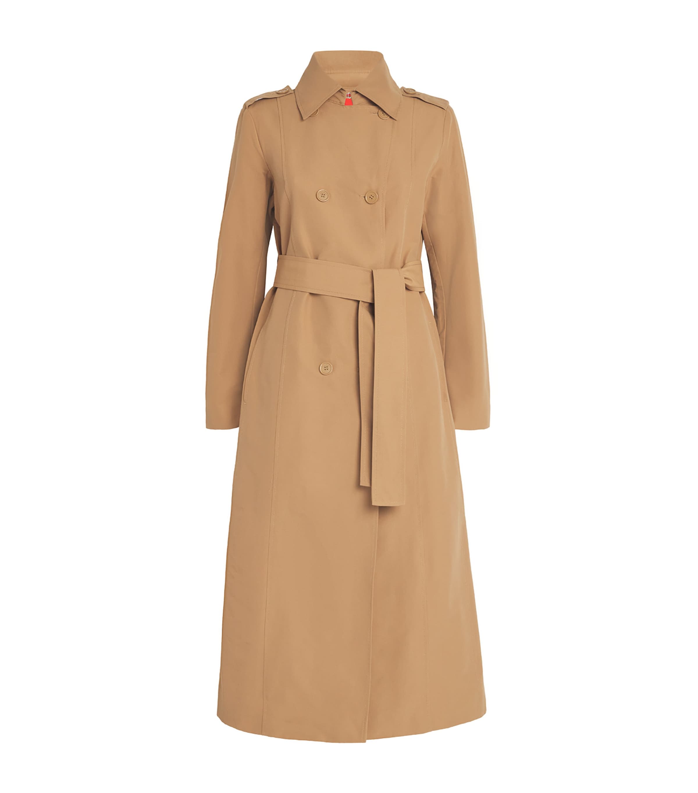 Max & Co Cotton-blend Trench Coat In Brown