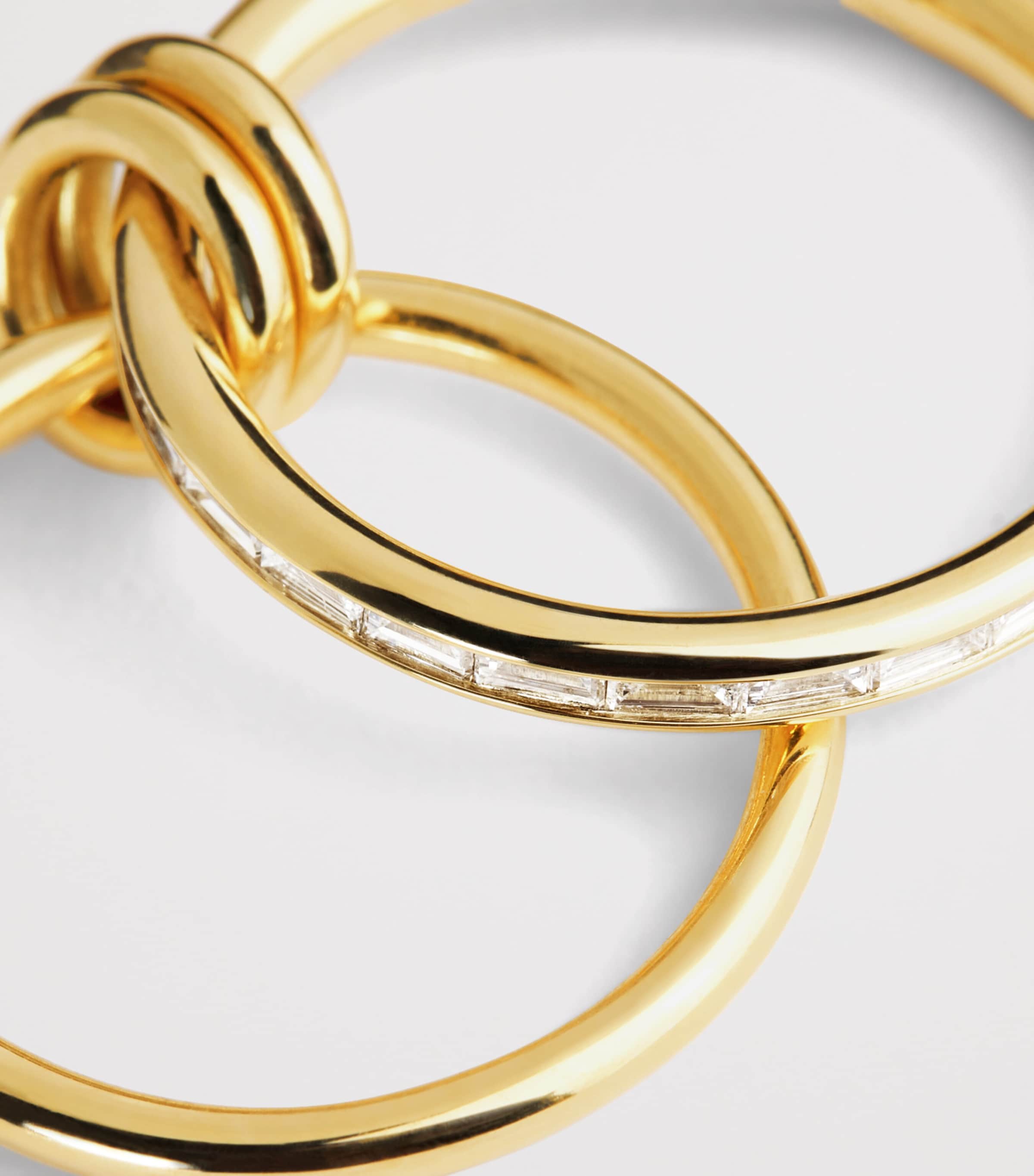 Yellow Gold and Diamond Leora Ring YELLOW GOLD Image 4