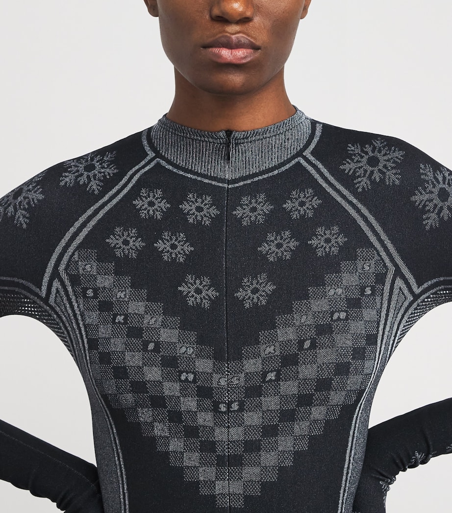 First Layers Half-Zip Playsuit OBSIDIAN WNTR FRISLE Image 6