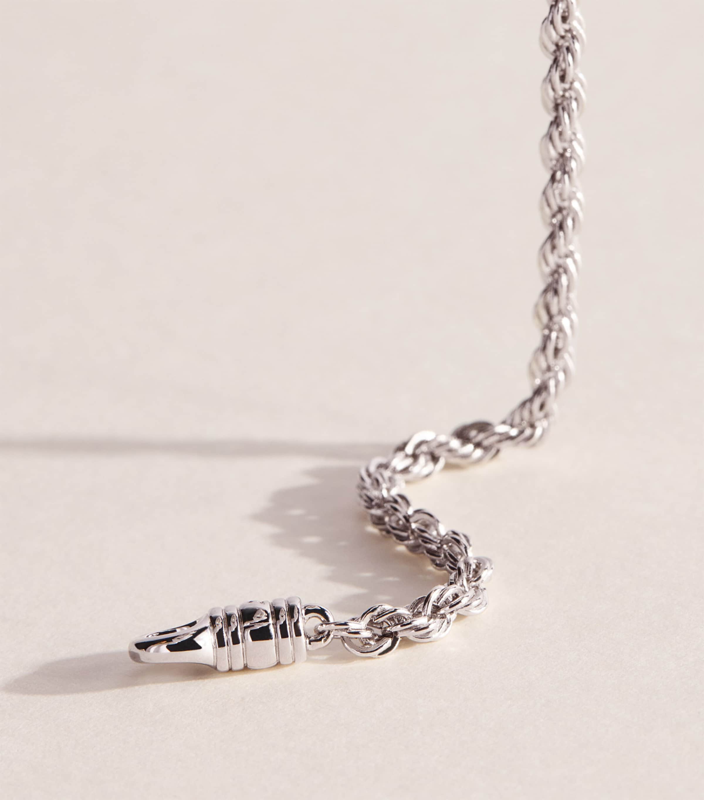 Tom Wood Sterling Silver Rope Bracelet Sterling Silver Image 4
