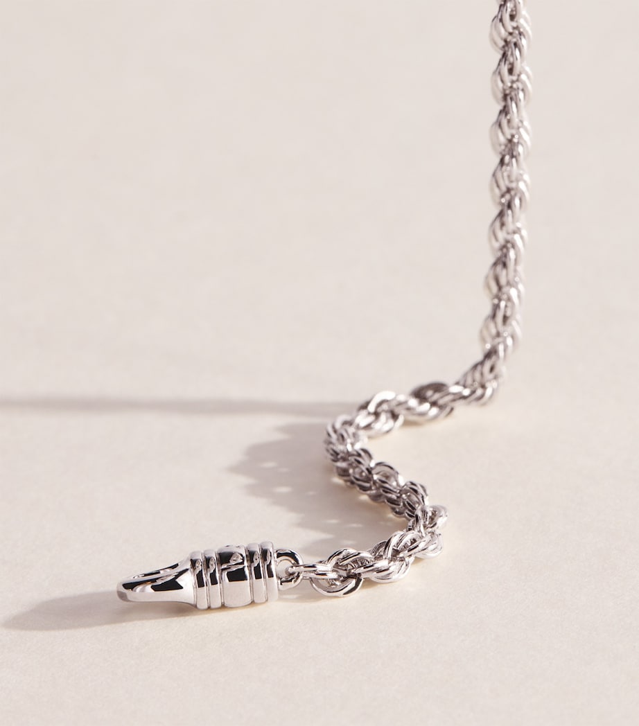 Tom Wood Sterling Silver Rope Bracelet Sterling Silver Image 4