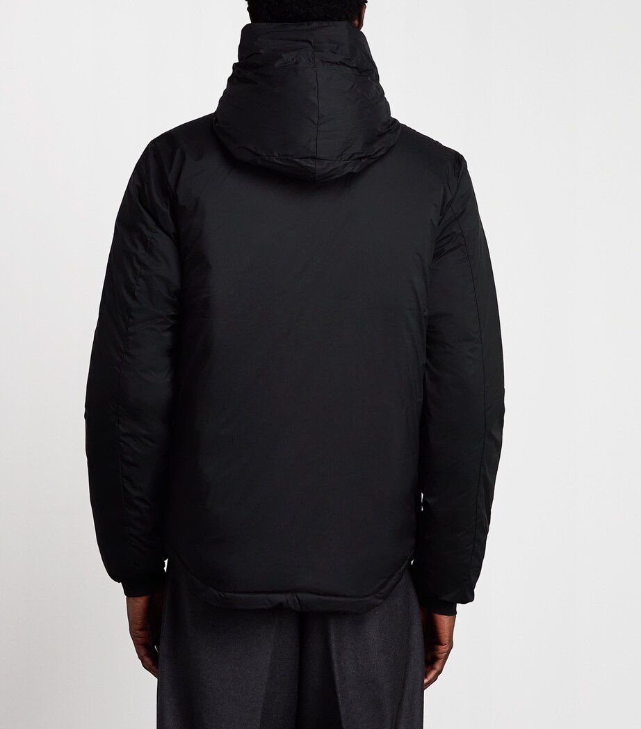 Canada Goose Mens Lodge Hooded Jacket Black Image 5