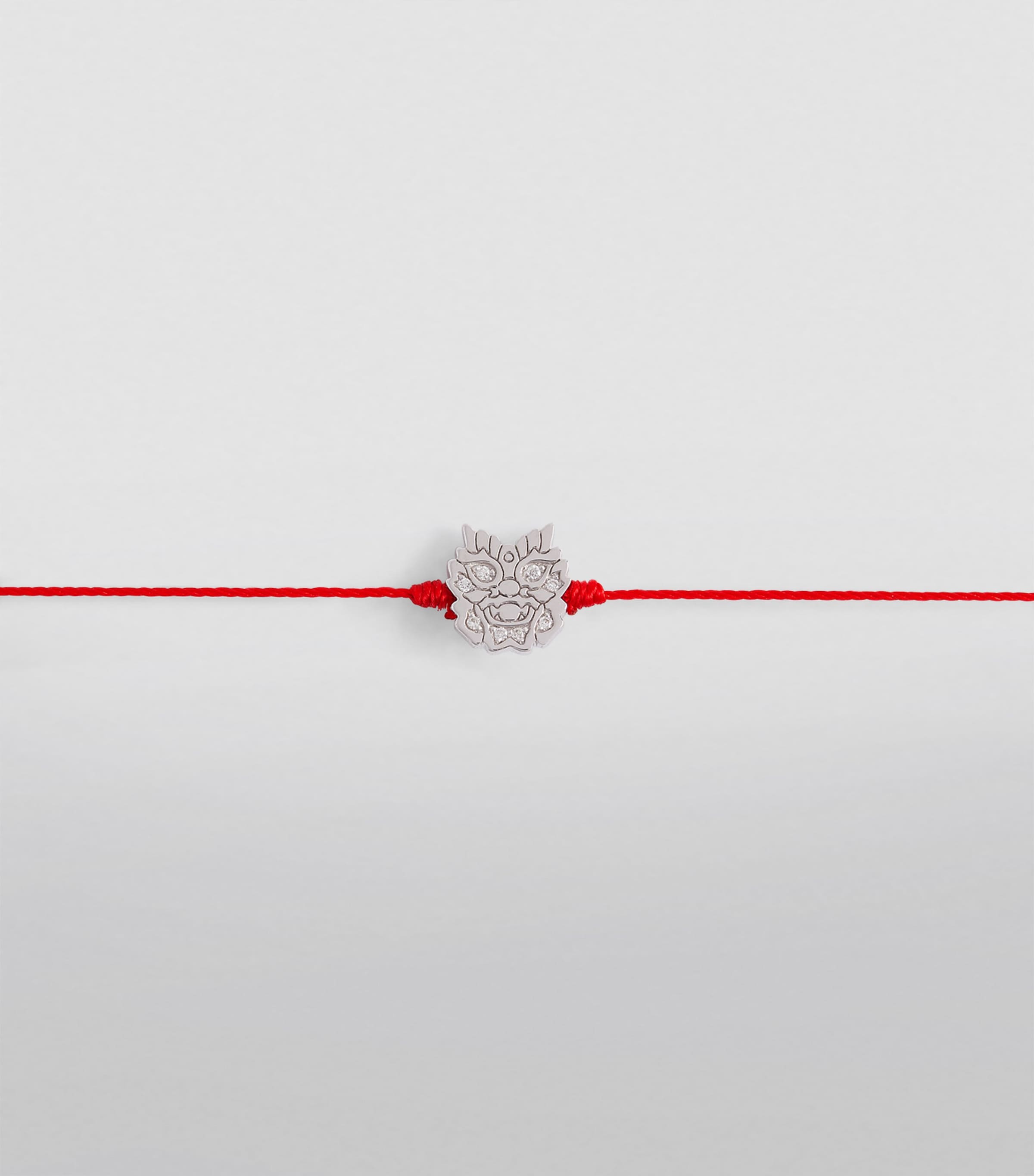 Redline White Gold and Diamond Lucky Dragon Bracelet White Gold Image 2