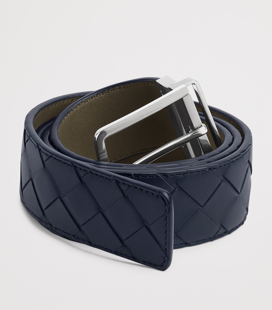 Leather Reversible Intrecciato Belt 3258 Image 3