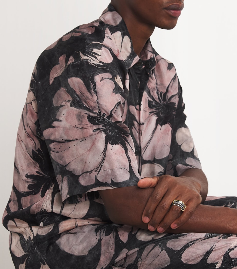 Yellow Gold, Sterling Silver and Diamond Janssen Ring YELLOW GOLD Image 5