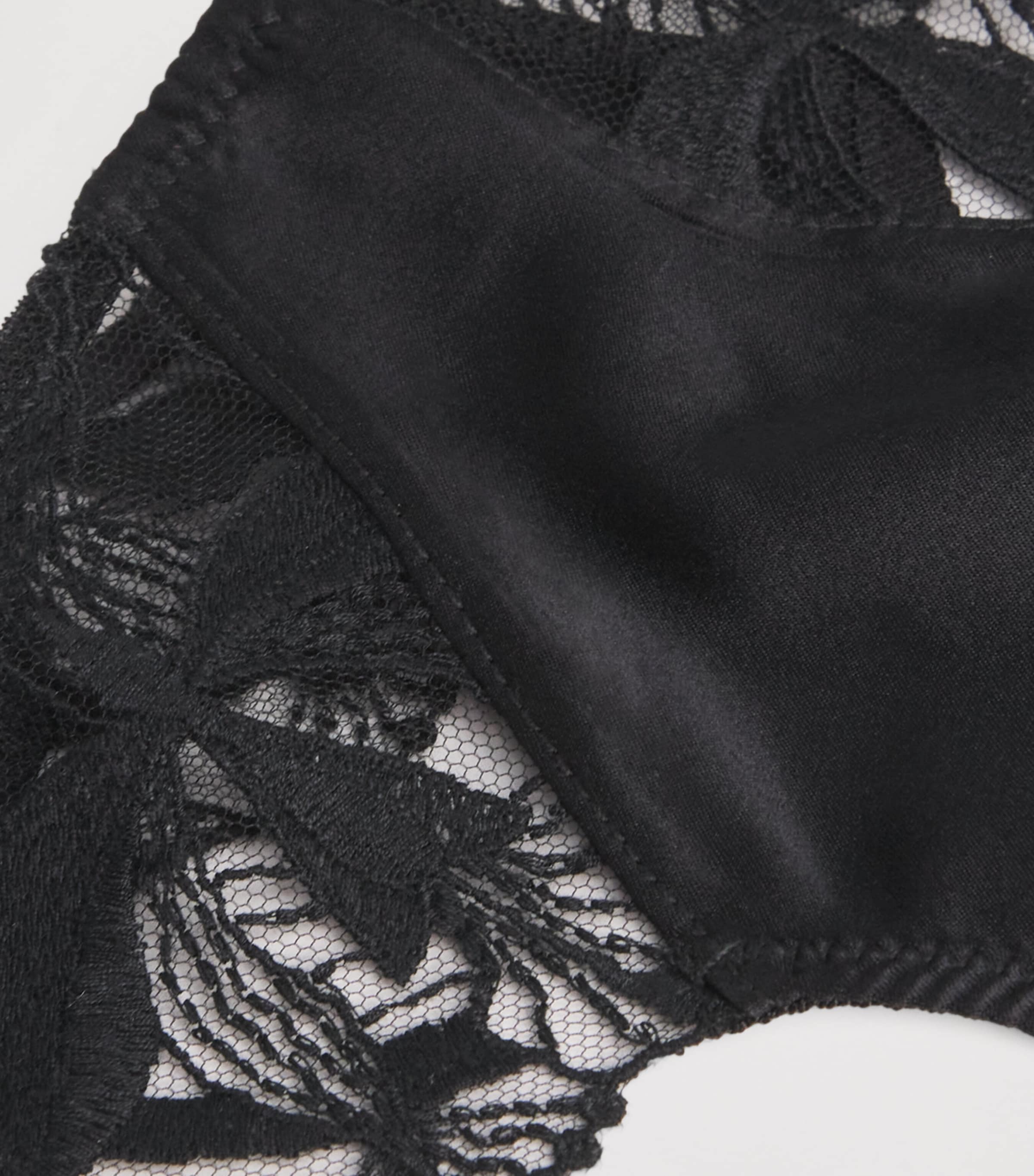 Lace Eclore Thong BLACK/BLACK Image 5