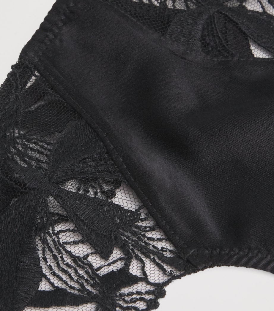 Lace Eclore Thong BLACK/BLACK Image 5