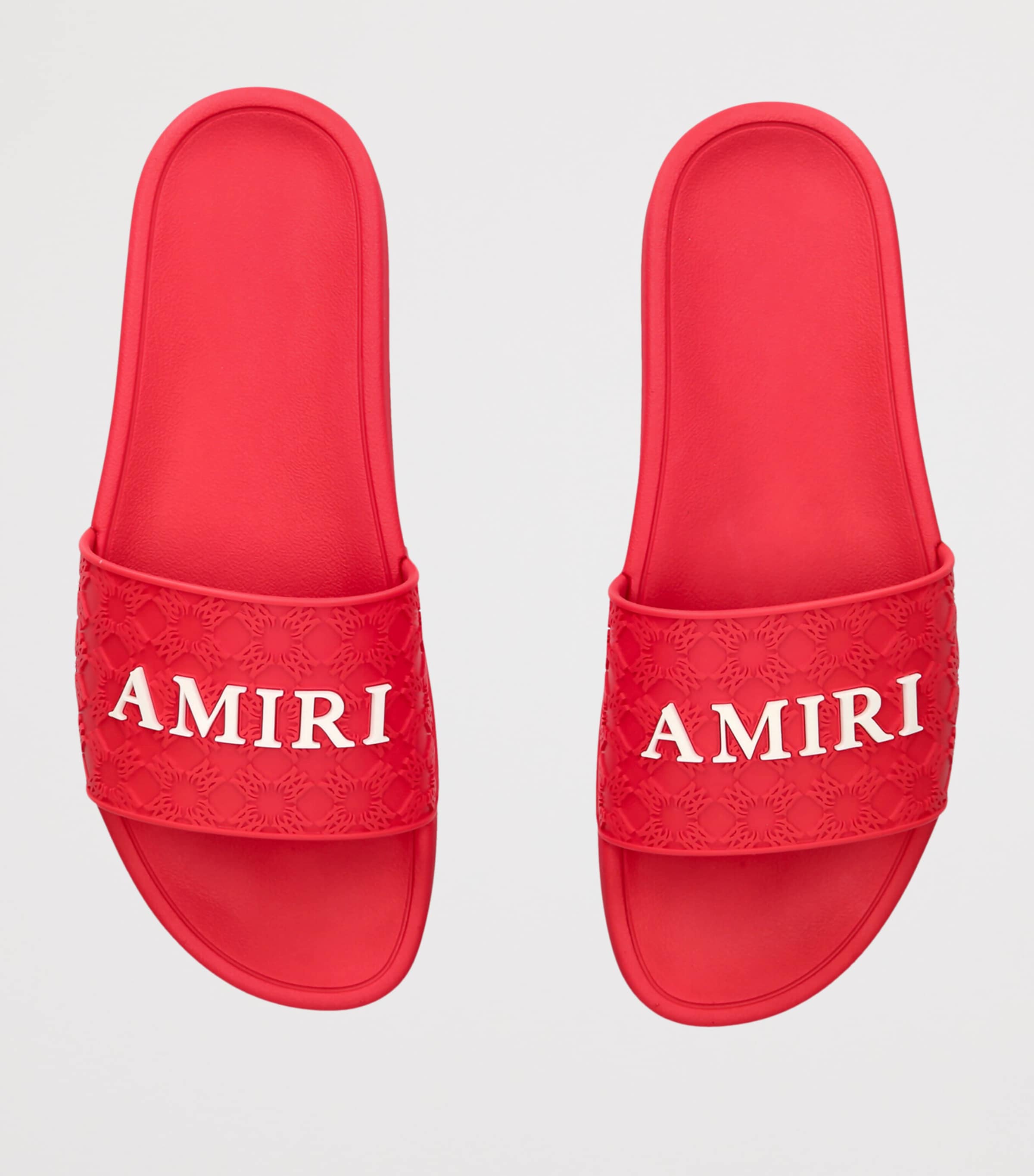 AMIRI MA Quad Pool Slides Red Image 3