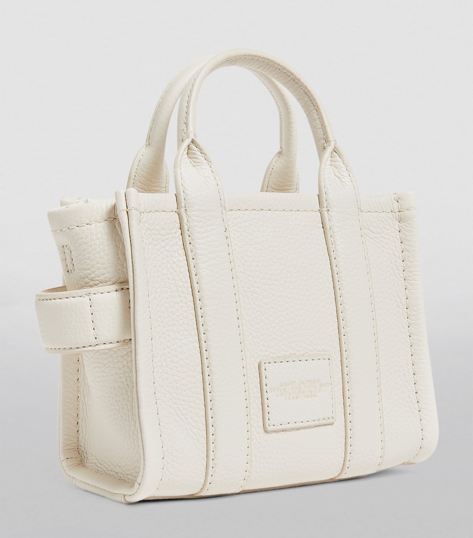 The Marc Jacobs Micro Leather The Tote Bag 140 COTTON Image 2